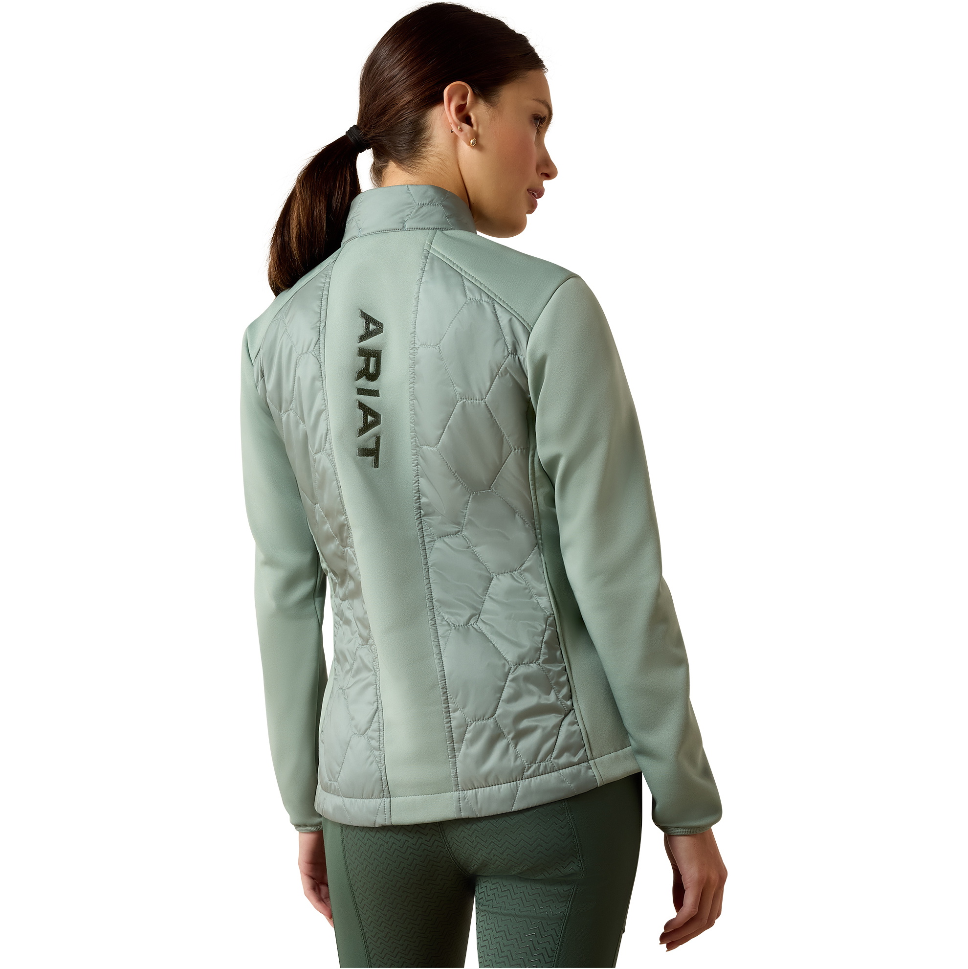 2026 Ariat Damen Fusion Insulated Jacke 10071502 - Chinois Green